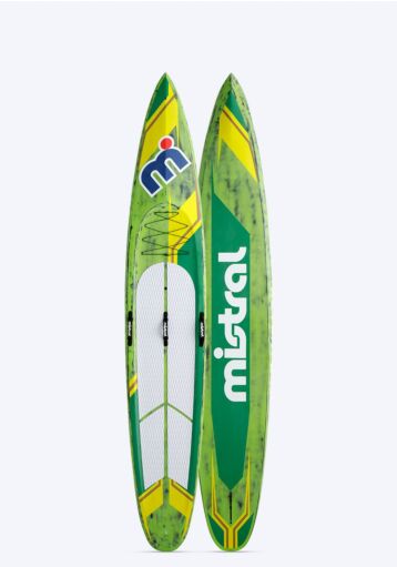 Mistral ADVENTURIST 12’6 HARDBOARD - SUP CRUISING / TOURING SUP Hardboard Green front and back Mistral ADVENTURIST 12’6 HARDBOARD - SUP CRUISING / TOURING SUP Hardboard Green front and back