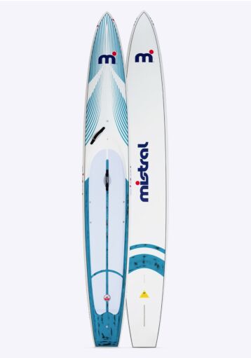 Mistral VANQUISH 14'0 X 24" HARDBOARD - SUP COASTAL CRUISING SUP Hardboard Blue white front and back Mistral VANQUISH 14'0 X 24" HARDBOARD - SUP COASTAL CRUISING SUP Hardboard Blue white front and back