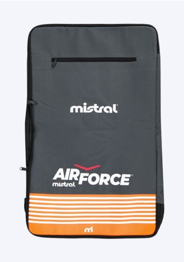 Mistral Wingsail Backpack Foiling wing Accessoires  grey orange front