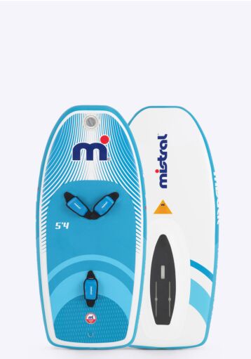 Mistral SKYWAVE AIR 130L INFLATABLE - WING FOIL BOARD Foil board Wingfoil 130 liter Blue white front and back Mistral SKYWAVE AIR 130L INFLATABLE - WING FOIL BOARD Foil board Wingfoil 130 liter Blue white front and back