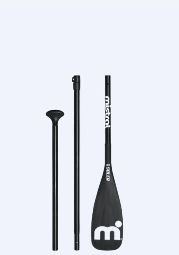 SOLEA paddle - Aluminium - 3pcs / Black