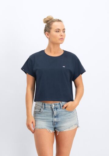 Valbonne - Cropped Tee (Women) - Outer Space
