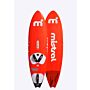 Mistral  WAVECOMP ( CUSTOM ) 88L - WAVE WINDSURFING BOARD windsurfboard 88 liter red front and back 