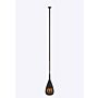 Mistral GOLD SUP PADDLE 1 PIECE / CARBON ( 93 SQINCH ) - RACE / TOURINGSUP Paddle 1 piece 1pce 1pc Black orange Front complete 