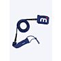 Mistral Surf leash straight 10ft SUP Accessoires longboard leash blue front
