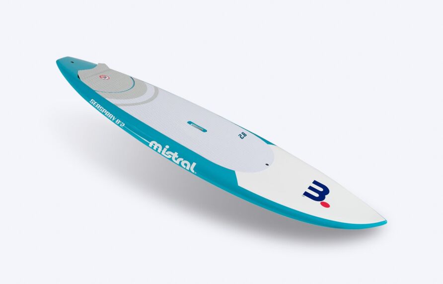 Mistral SEASPRAY 8'2 HARDBOARD - SUPSURF SUP Hardboard sup surf Blue white side front