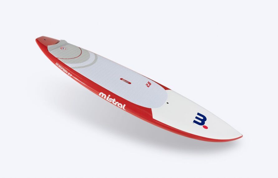 Mistral SEASPRAY 9'2 HARDBOARD - SUPSURF SUP Hardboard sup surf Red white side front