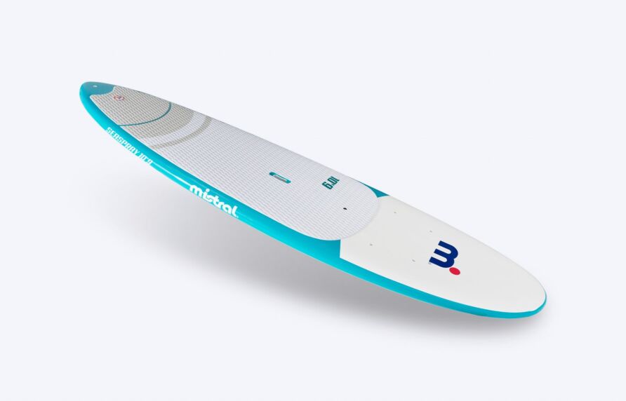 Mistral SEASPRAY 10'9 HARDBOARD - SUPSURF / PADDLE SUP Hardboard sup surf Blue white side front