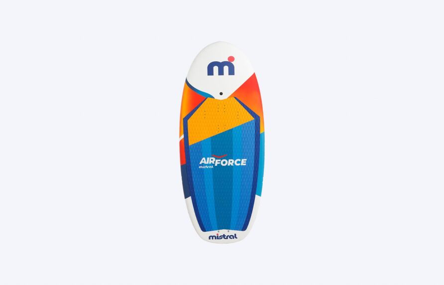 Mistral RAPIDE 80L - WING FOIL HARDBOARD Foil board Wingfoil 80 liter Blue orange white front 